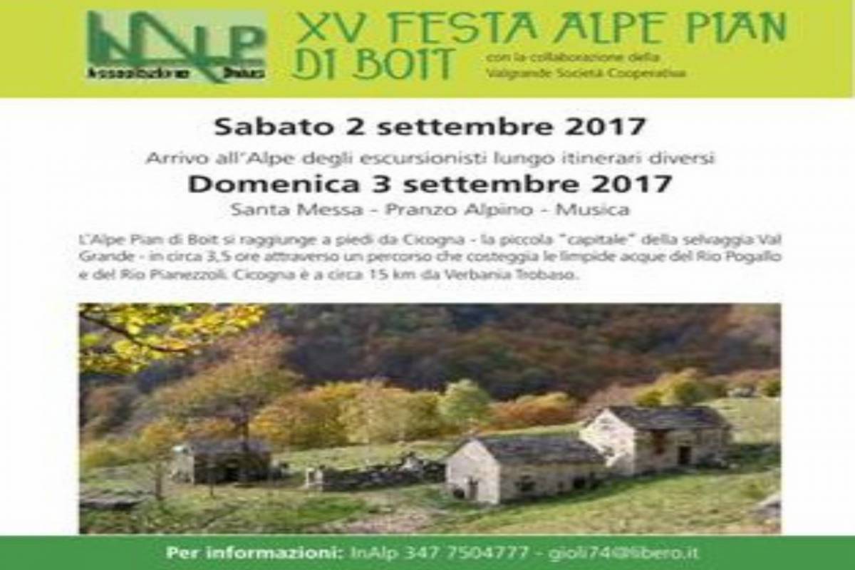 15th party Alpe Pian di Boito