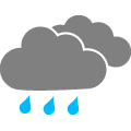 Coperto con piogge moderate