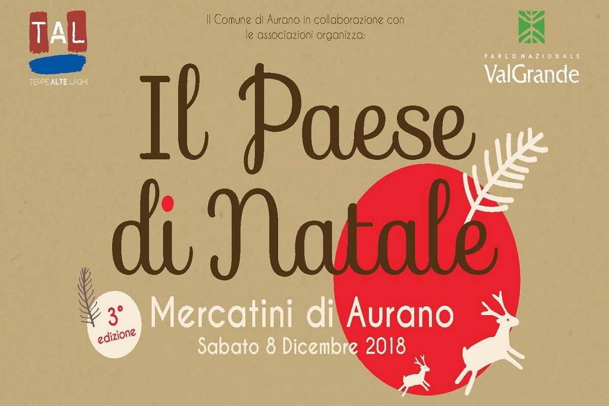 IL PAESE DI NATALE - Mercatini di Auranoo